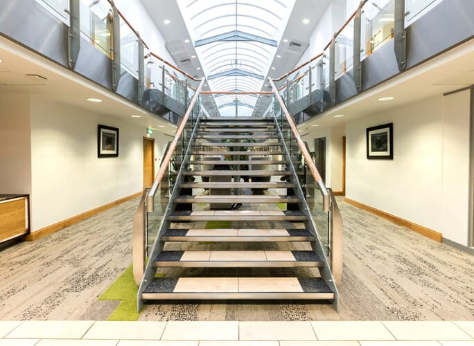 CappKind office at Carrwood Park Leeds, internal