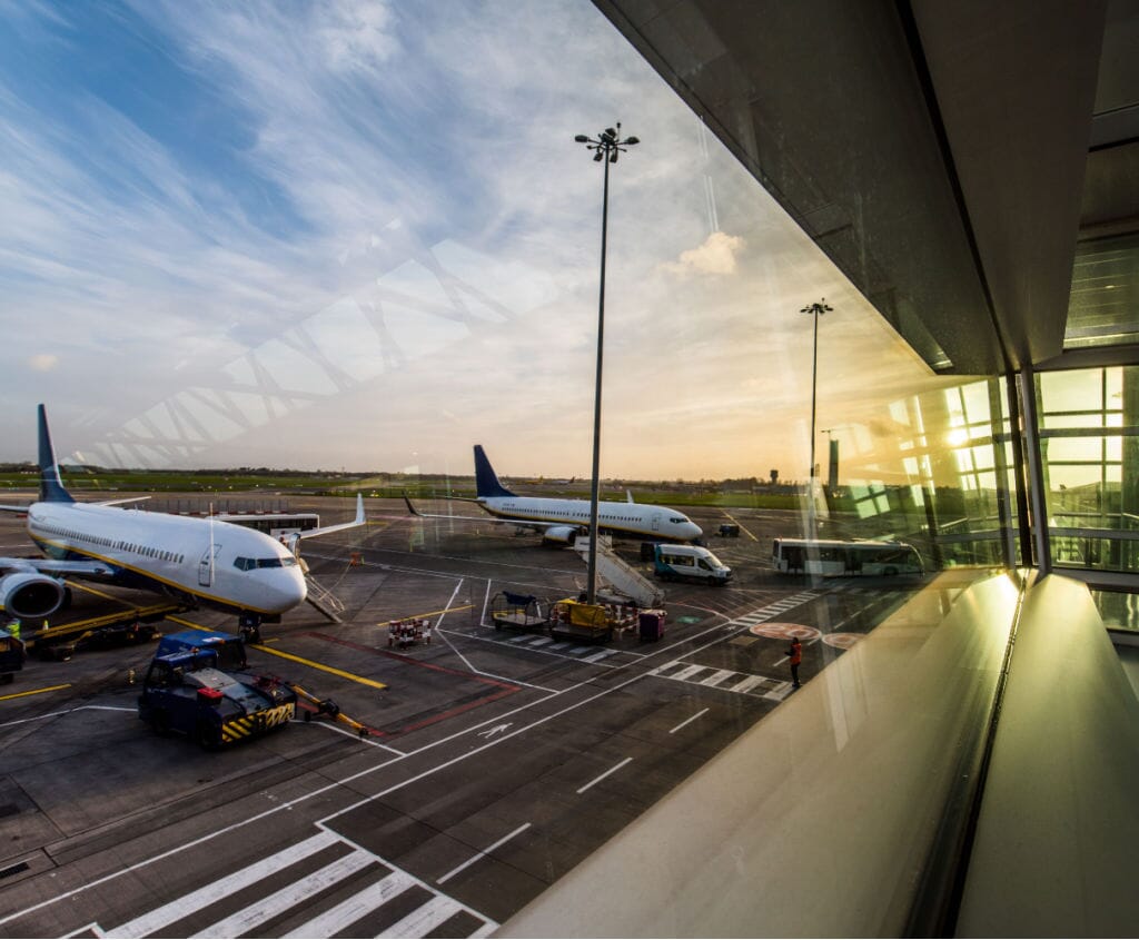 Major project at Dublin Airport - north and south apron hub